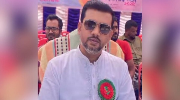 ভাঙ্গা উপজেলার নূরুল্লাগঞ্জ ইউনিয়ন পরিষদের চেয়ারম্যান সৈয়দ শাহিনুর আলম শাহাবুর। ছবি: প্রতিনিধি