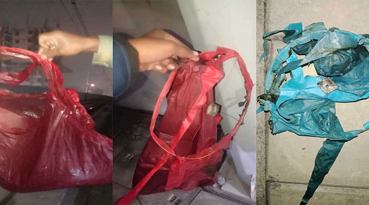 মেট্রোরেলের লাইনে পড়েছিল ৯টি ফানুস