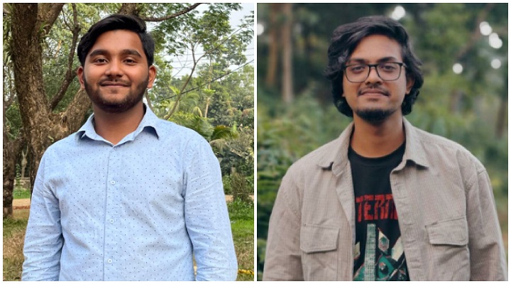 সভাপতি মিথুন ও সাধারণ সম্পাদক পরশ।
