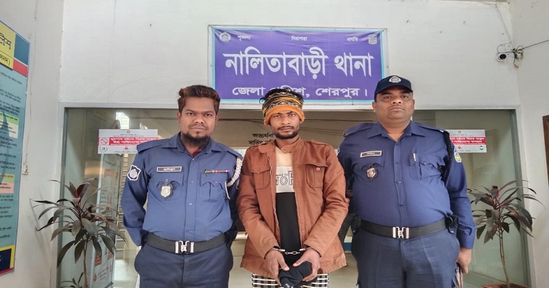 গ্রেফতার ওয়ারেন্টভুক্ত ডাকাত সোহেল রানা। ছবি: প্রতিনিধি
