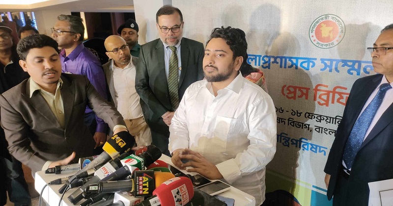 তথ্য ও সম্প্রচার উপদেষ্টা নাহিদ ইসলাম। ছবি : সংগৃহীত
