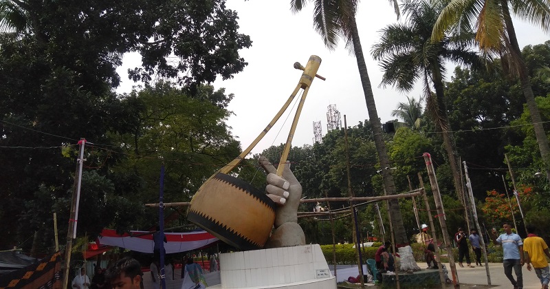 বাউল সম্রাট লালন সাঁইয়ের আখড়াবাড়ী। ছবি: প্রতিনিধি