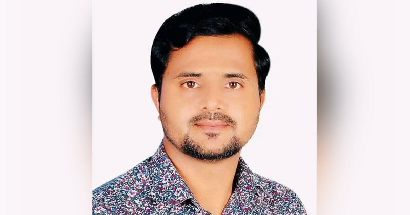 নিহত স্বেচ্ছাসেবক লীগ নেতা এমদাদ সাগর। ছবি: প্রতিনিধি