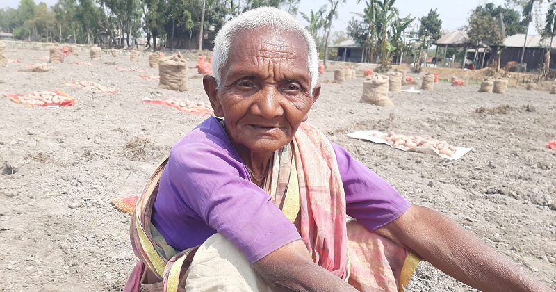 কৃষাণি ঝলমলি রানী। ছবি: প্রতিনিধি