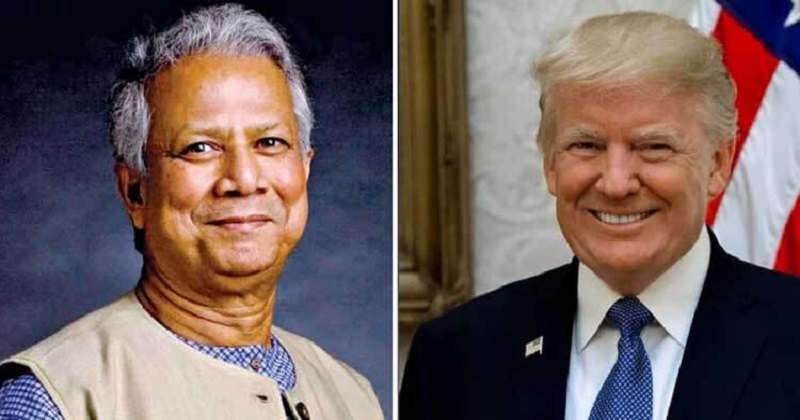 স্বাধীনতা দিবসে বাংলাদেশ ও প্রধান উপদেষ্টাকে ট্রাম্পের শুভেচ্ছা 