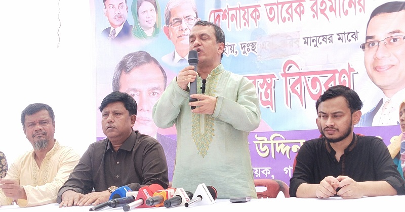 গাজীপুর মহানগর বিএনপির সাবেক যুগ্ম আহ্বায়ক রাকিব উদ্দিন সরকার পাপ্পু।