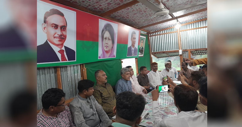 ব্রাহ্মণবাড়িয়ার বাঞ্ছারামপুরে আওয়ামী লীগের দোসর ও প্রশাসনের বিভিন্ন দফতরের কর্মকর্তার বিরুদ্ধে সংবাদ সম্মেলন করেছে উপজেলা বিএনপি | ছবি : খোলা কাগজ