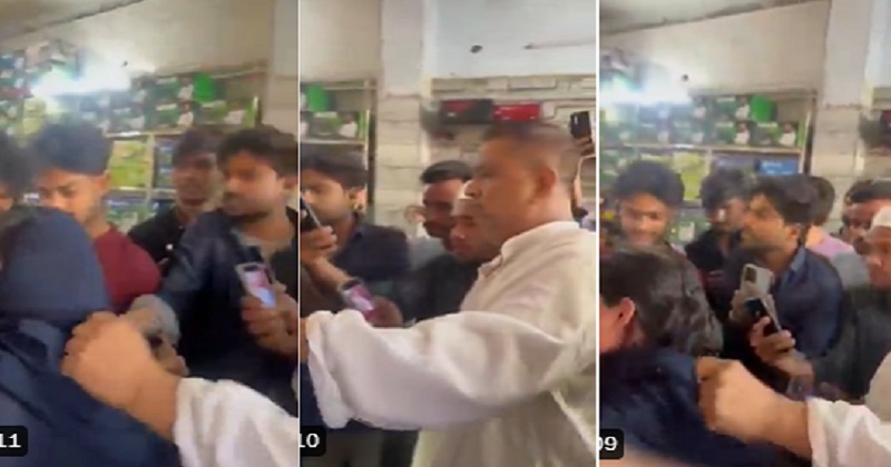 ভারতে রাস্তায় প্রকাশ্যে নারীর হিজাব খুলে হেনস্থা