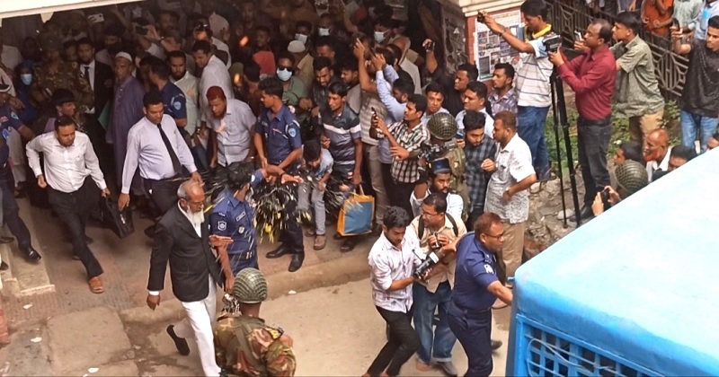 শিক্ষার্থীর ওপর হামলার ঘটনায় ৬ আইনজীবী কারাগারে। ছবি : প্রতিনিধি