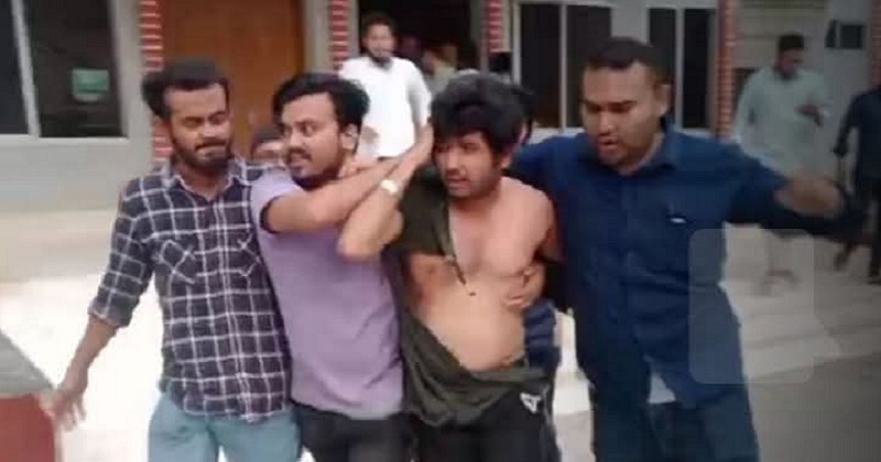 গোবিপ্রবিতে অস্থিতিশীলতা সৃষ্টির অভিযোগে সাবেক শিক্ষার্থীকে গণধোলাই 