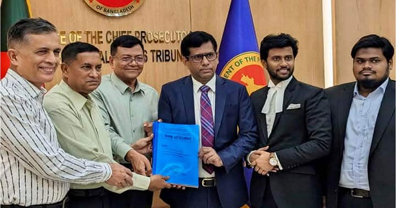 শেখ হাসিনাসহ ৩ জনের বিরুদ্ধে জুলাই গণহত্যা মামলার তদন্ত প্রতিবেদন জমা