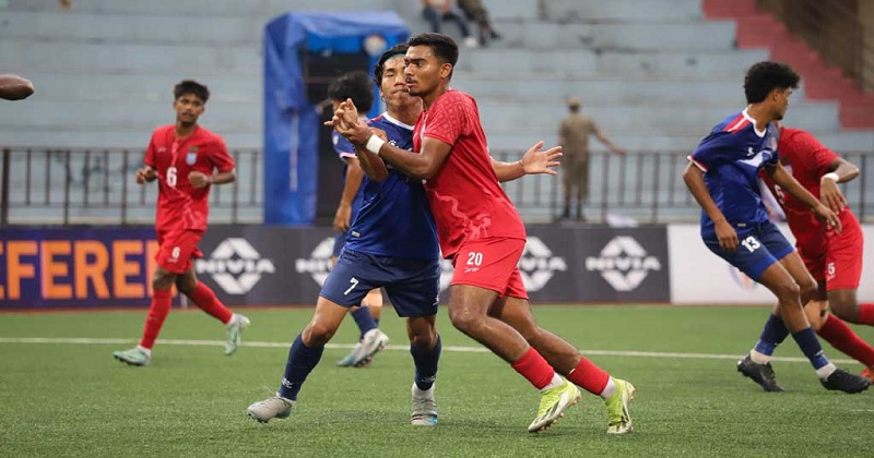 নেপালকে হারিয়ে সাফ চ্যাম্পিয়নশিপের ফাইনালে বাংলাদেশ