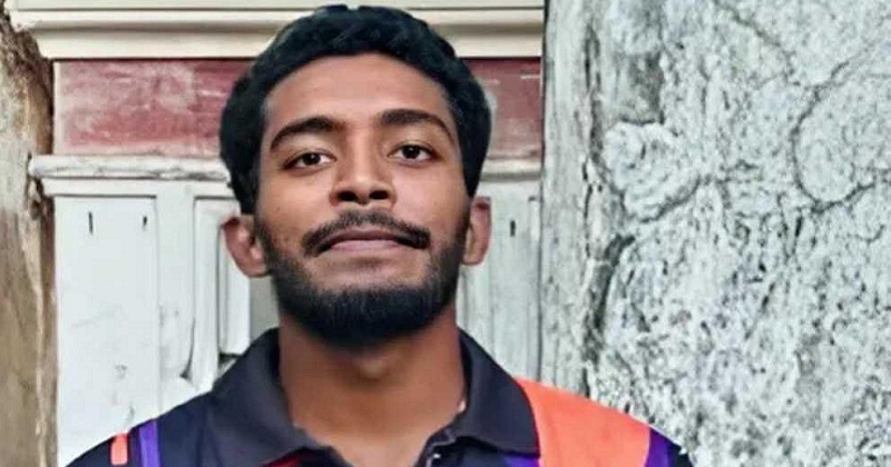 মাদককাণ্ডে বহিষ্কৃত শিক্ষার্থী শাকিল খান। ছবি : প্রতিনিধি