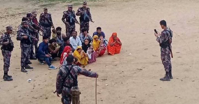 খাগড়াছ‌ড়ি‌ সীমান্ত দি‌য়ে আরো ১৯ ভারতীয় নাগ‌রিক পুশইন