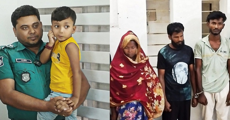 টঙ্গী থেকে অপহৃত শিশু ঝিনাইদহ থেকে উদ্ধার, গ্রেফতার ৩