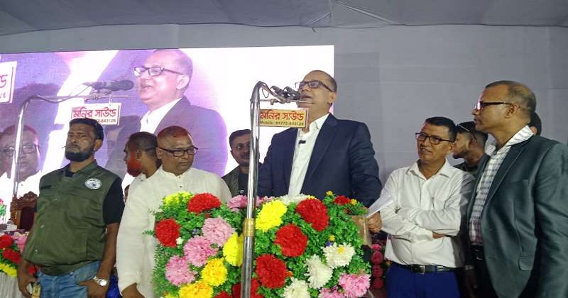 সমাপনী বক্তৃতায় নীলসাগর গ্রপের চেয়ারম্যান প্রকৌশলী আহসান হাবীব লেলিন। ছবি : প্রতিনিধি