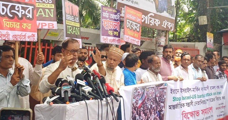 ইরানে ইসরায়েল ও মার্কিন হামলা যুদ্ধাপরাধের সামিল: সাইফুল হক