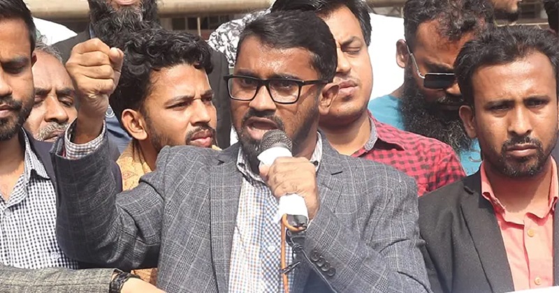 গণঅধিকার পরিষদের সাধারণ সম্পাদক মো. রাশেদ খাঁন | ছবি : সংগৃহীত