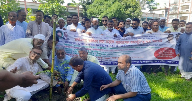 নবীনগরে কৃষক দলের ওয়ার্ড সম্মেলনের প্রস্তুতিমূলক সভা