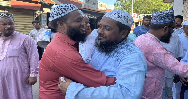 বাঞ্ছারামপুরে জামায়াতে ইসলামীর মনোনীত সংসদ সদস্য প্রার্থী নকিবুল হুদার প্রচারণা 