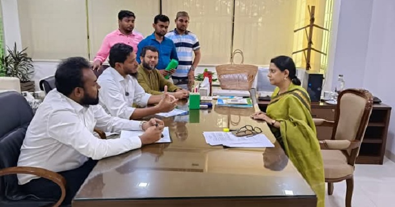 পানিসম্পদ উপদেষ্টার সঙ্গে ড. মাসুদের বৈঠক। ছবি : প্রতিনিধি