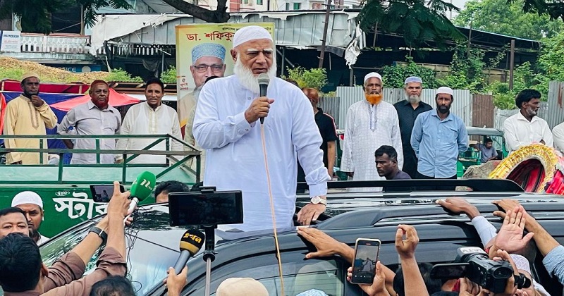 ‘চাঁদাবাজমুক্ত, দখলবাজমুক্ত সমাজ গড়ে তুলতে আল্লাহর আইনের বিকল্প নেই’