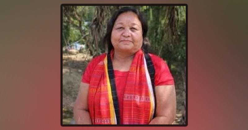 অস্থায়ী চেয়ারম্যান শেফালিকা ত্রিপুরা। ছবি : প্রতিনিধি