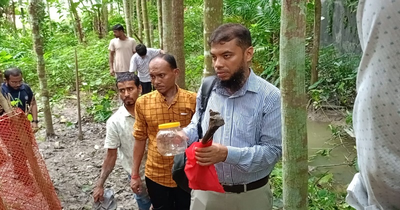 ডিএনএ টেস্টের জন্য দ্বিতীয়বার লাশ উত্তোলন