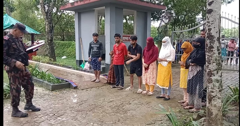 কাজিপুর সীমান্ত দিয়ে ১৮ জনকে পুশইন করল বিএসএফ