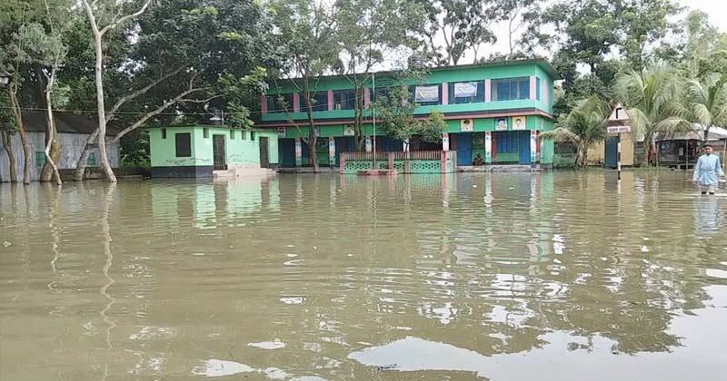 তিস্তার পানি বৃদ্ধি পেয়ে নিম্নাঞ্চল প্লাবিত