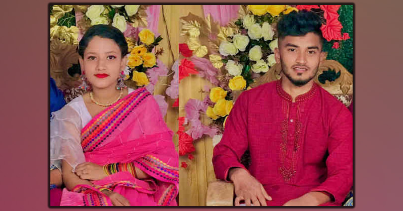 নিহত শোভা আক্তার ও তার স্বামী রায়হান। ছবি : প্রতিনিধি