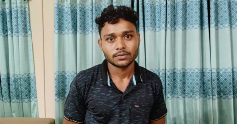অভিযুক্ত স্বামী আলমগীর হোসেন। ছবি : প্রতিনিধি