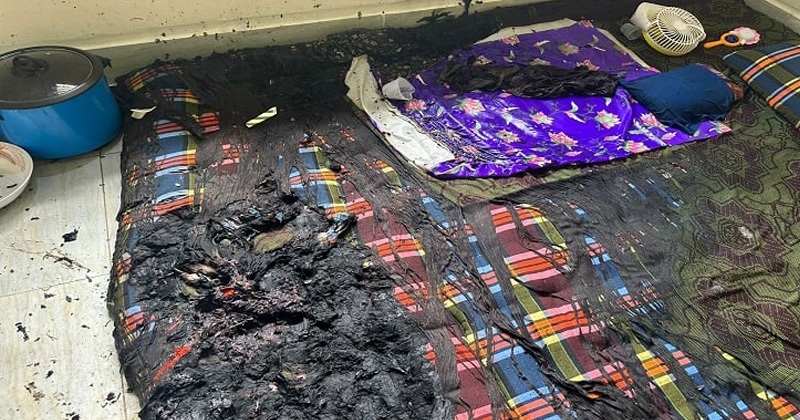 সিলিন্ডার বিস্ফোরণে শিশুর মৃত্যু, বাবা-মা দগ্ধ