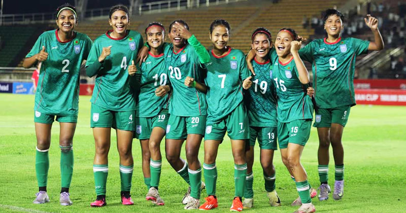 ফিফা র‌্যাঙ্কিংয়ে ২৪ ধাপ এগিয়ে ঐতিহাসিক উন্নতি বাংলাদেশের