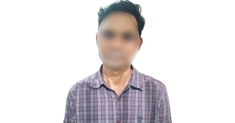  অভিযুক্ত মূলহোতা মো. রাইসুল ইসলাম রাহি। ছবি : প্রতিনিধি