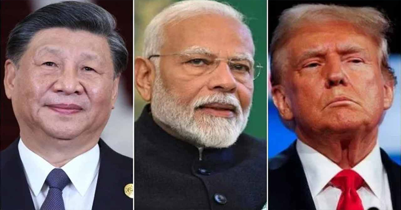 জিনপিং-ট্রাম্পের সঙ্গে দ্বন্দ্বে ভেঙে পড়েছে মোদির কূটনীতি