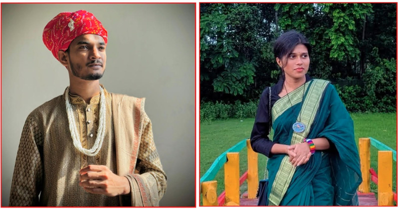 রংপুর ডিভিশনাল স্টুডেন্ট অ্যাসোসিয়েশনের সভাপতি ও সাধারণ সম্পাদক। ছবি : প্রতিনিধি