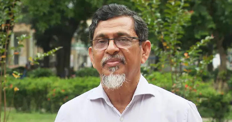 অধ্যাপক আমজাদ হোসাইন। ছবি : প্রতিনিধি