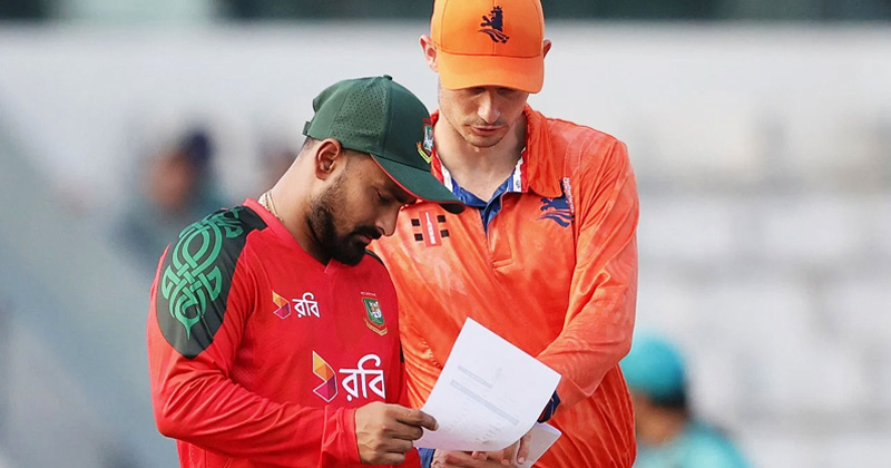 শেষ টি-টোয়েন্টিতে টস হেরে ব্যাটিংয়ে বাংলাদেশ