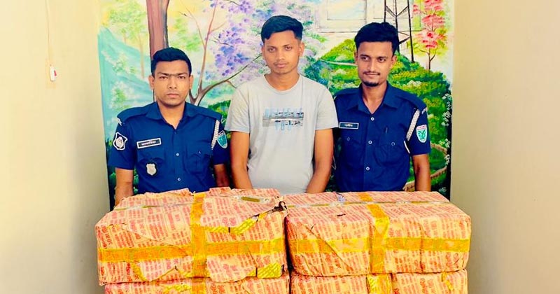 কুলাউড়ায় ভারতীয় বিড়িসহ গ্রেফতার ১