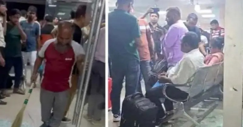 সিগারেট খেতে নিষেধ করায় সোহাগ পরিবহনের কাউন্টার ভাঙচুর
