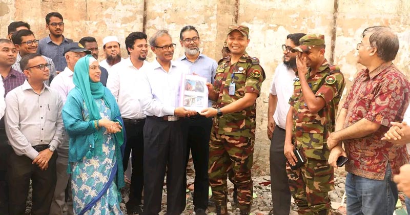 জবির হল নির্মাণকাজ সেনাবাহিনীর কাছে হস্তান্তর