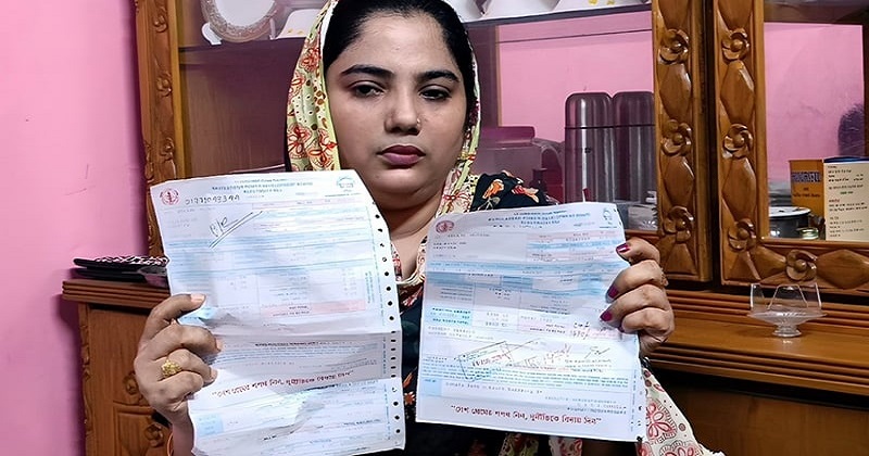 কুমিল্লায় ভুতুরে বিদ্যুৎ বিল দেড় হাজার থেকে এক লাফে দেড় লাখ