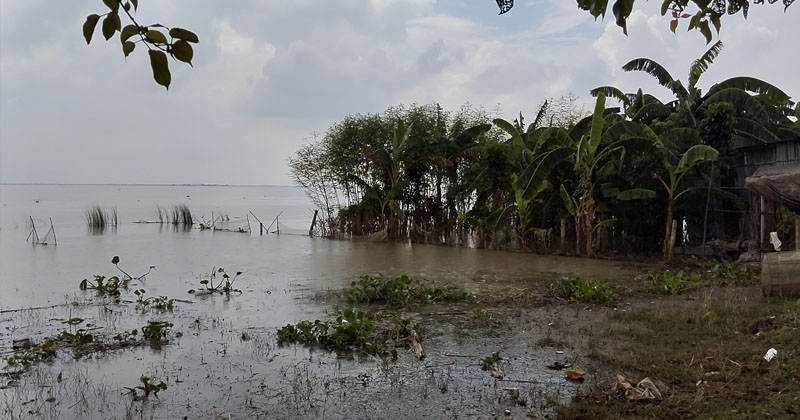 রাজশাহীতে আবারও বাড়ছে নদ-নদীর পানি, প্লাবিত হচ্ছে নিম্নাঞ্চল