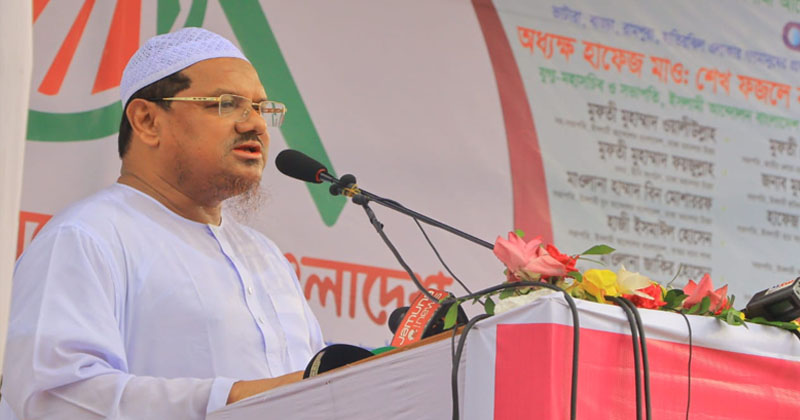 পিআর পদ্ধতিতে জাতীয় নির্বাচন দিতে হবে : পীর চরমোনাই 