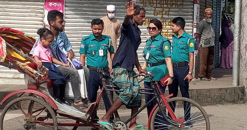 সিলেটে পুলিশের অভিযানে ৮৭ গাড়ি আটক, ১৭ মামলা