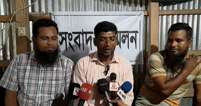 গলাচিপায় মিথ্যা সংবাদ প্রকাশের প্রতিবাদ ওয়ার্ড সদস্য হাসানের