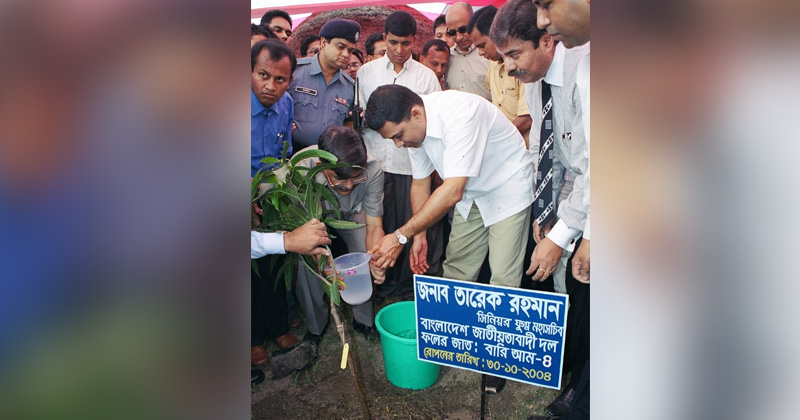বিএনপির ভারপ্রাপ্ত চেয়ারম্যান তারেক রহমানের ফেসবুক থেকে নেওয়া