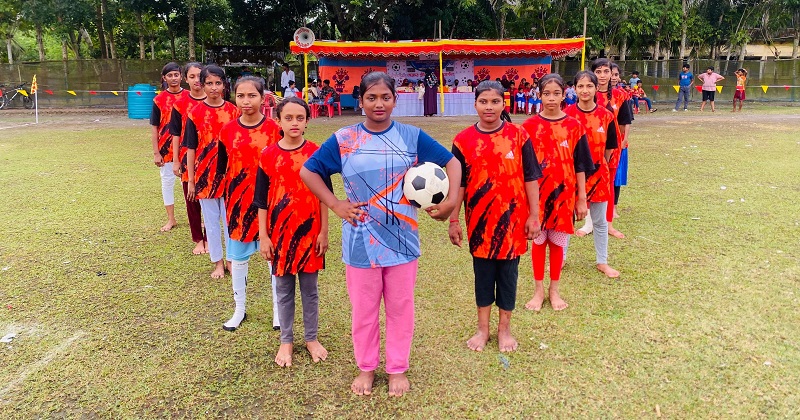 কোডেক স্বপ্নযাত্রা প্রকল্প কর্তৃক আয়োজিত শিশু প্রীতি ফুটবল ম্যাচ 