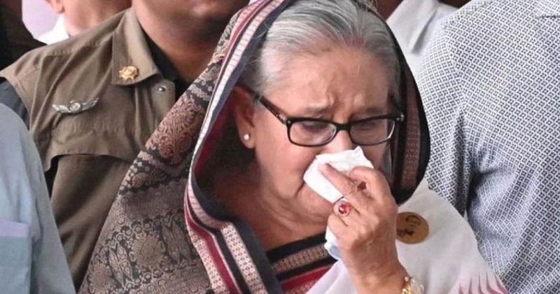 শেখ হাসিনাকে আর কথা বলতে দেবে না ভারত